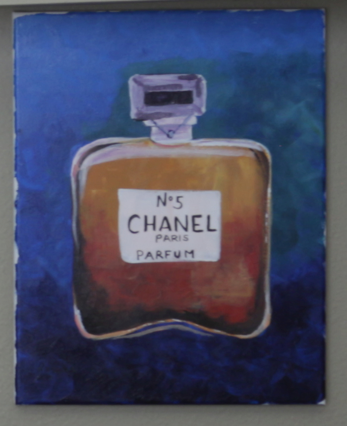 "Chanel"
14 x 11 Acrylic on Canvas