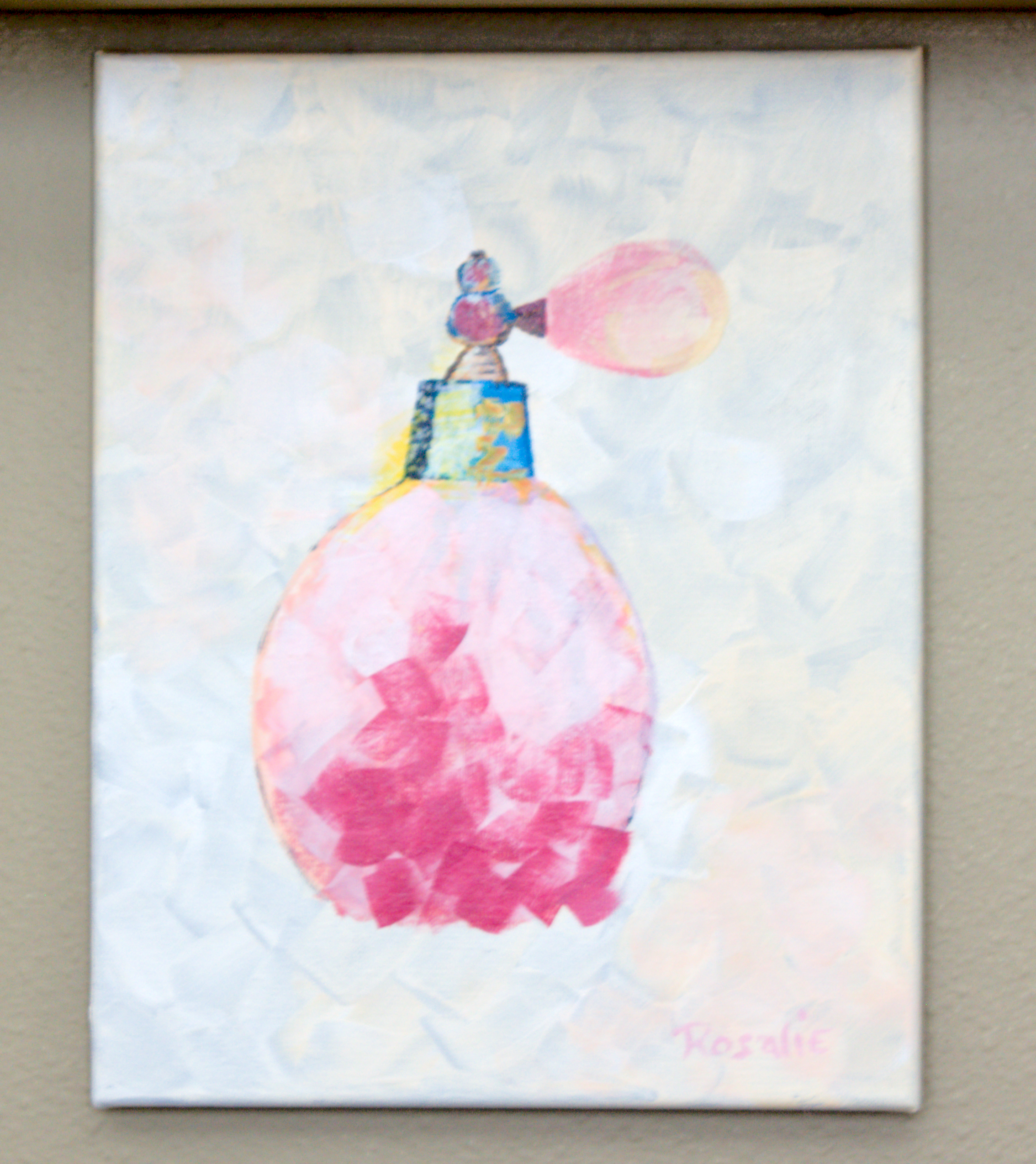 "Rose Parfum"
14 x 11 Acrylic on Canvas
