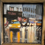 Rainy Night in Battery Park